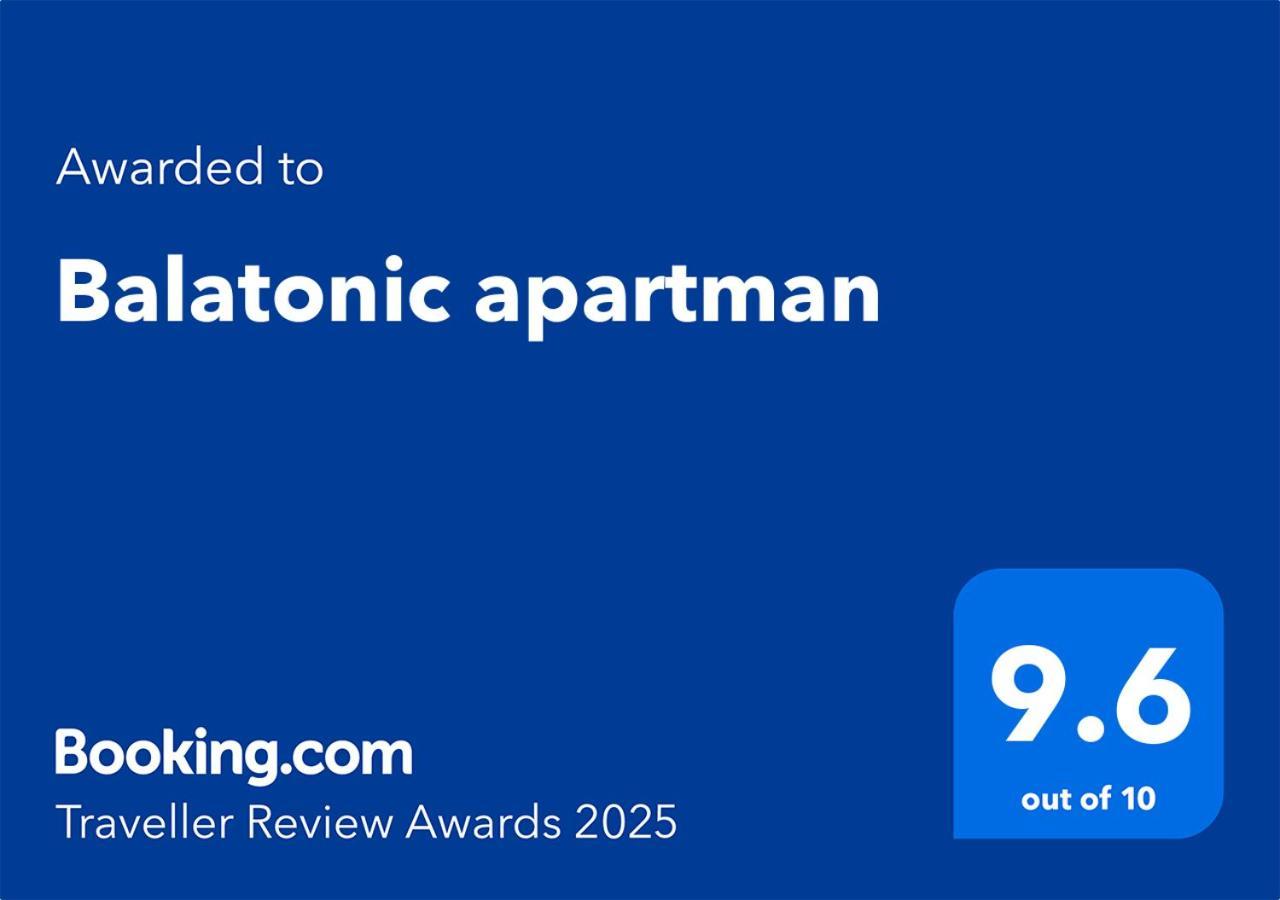 Balatonic Apartman Zamárdi Exteriör bild